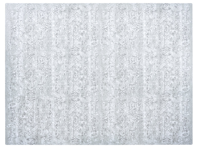 Vintage Floral Muted Gray play mat full floor layout