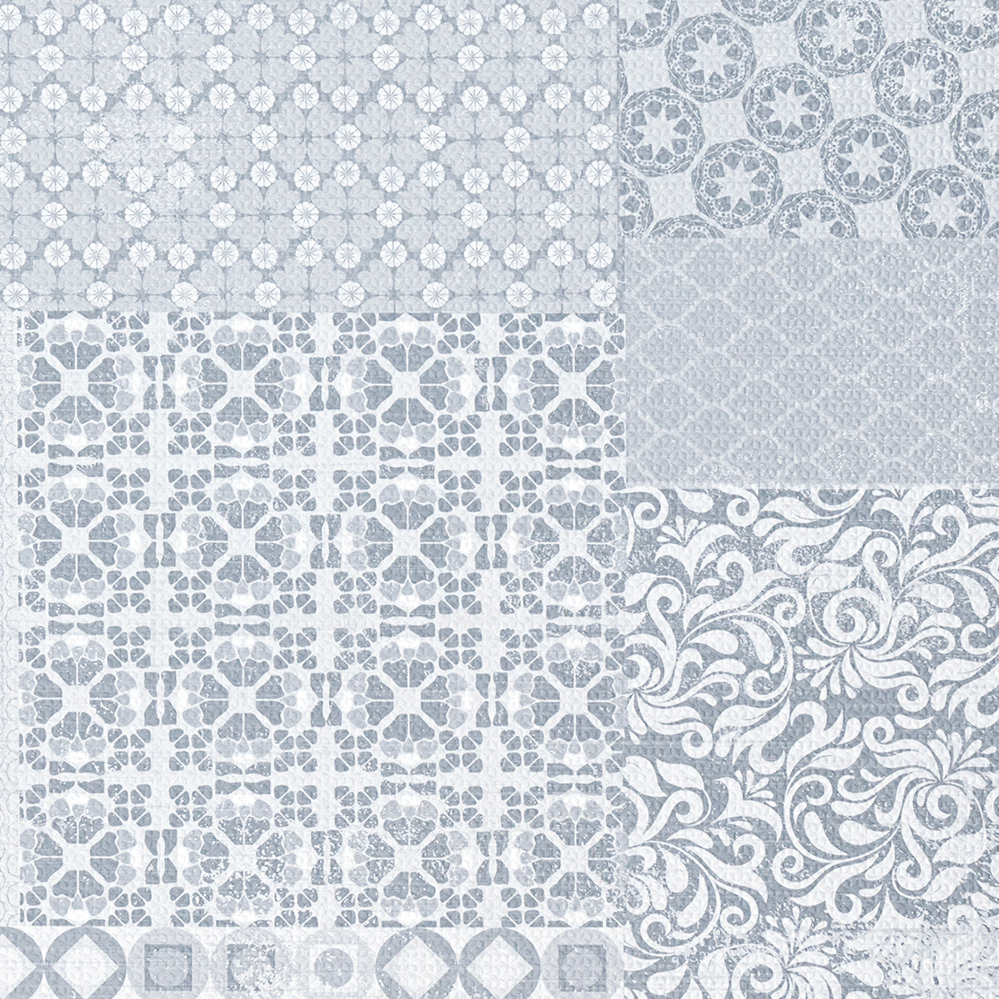 Totem - Gray play mat surface pattern detail