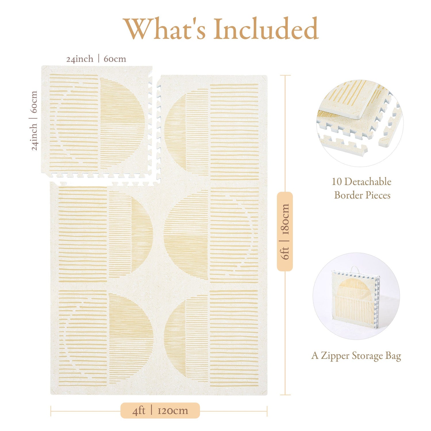 PopsyKosy EVA foam play mat material documentation overview