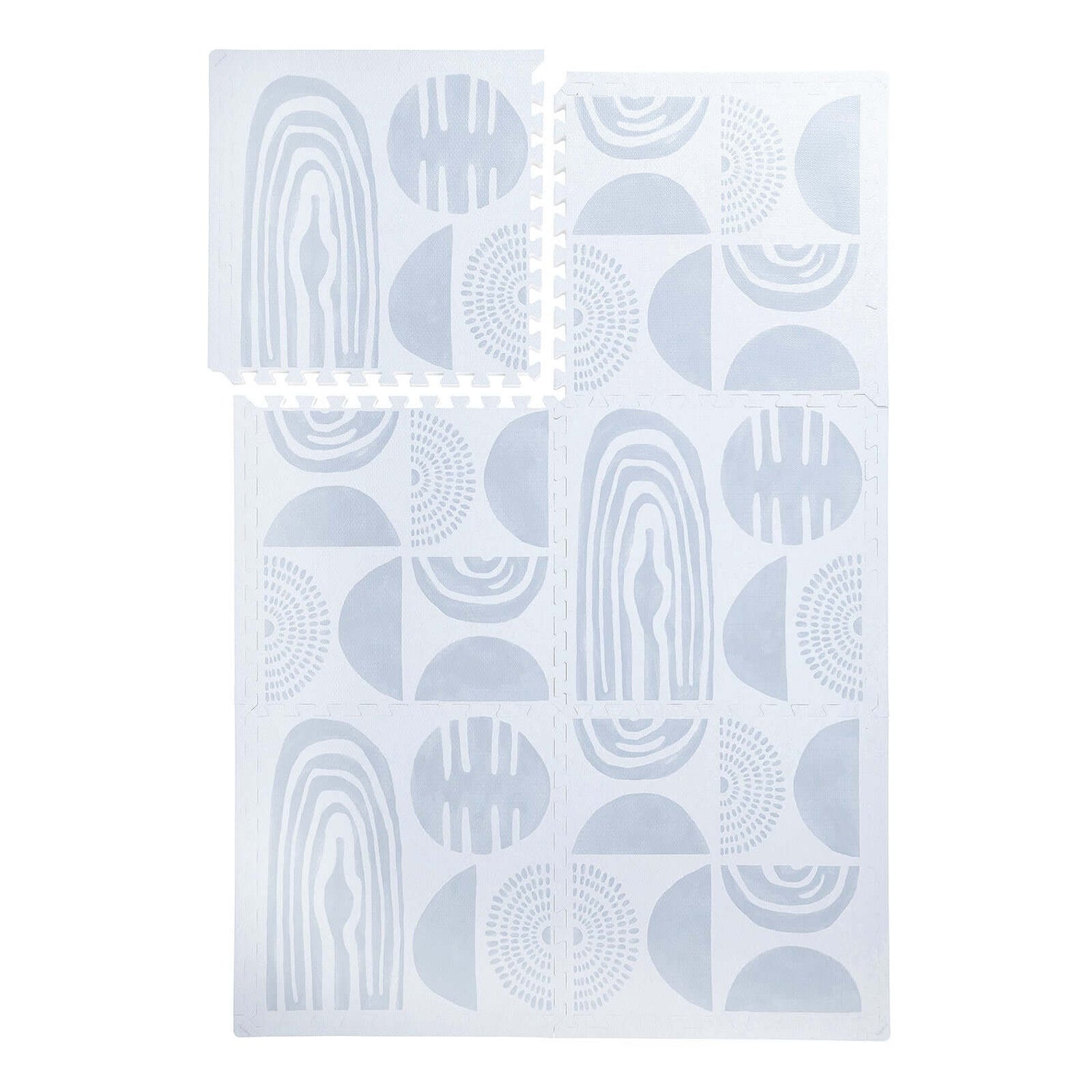 PopsyKosy Boulder stone-look EVA foam play mat surface detail