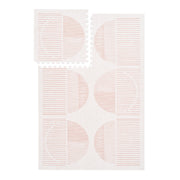 PopsyKosy Boho Cream Pink EVA play mat dual-side reversible pattern display