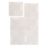 PopsyKosy Totem Beige EVA play mat dual-side reversible pattern display