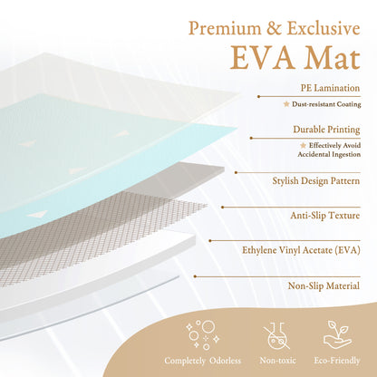 PopsyKosy safety certifications - OEKO-TEX CPSIA EN 71 non-toxic EVA play mat