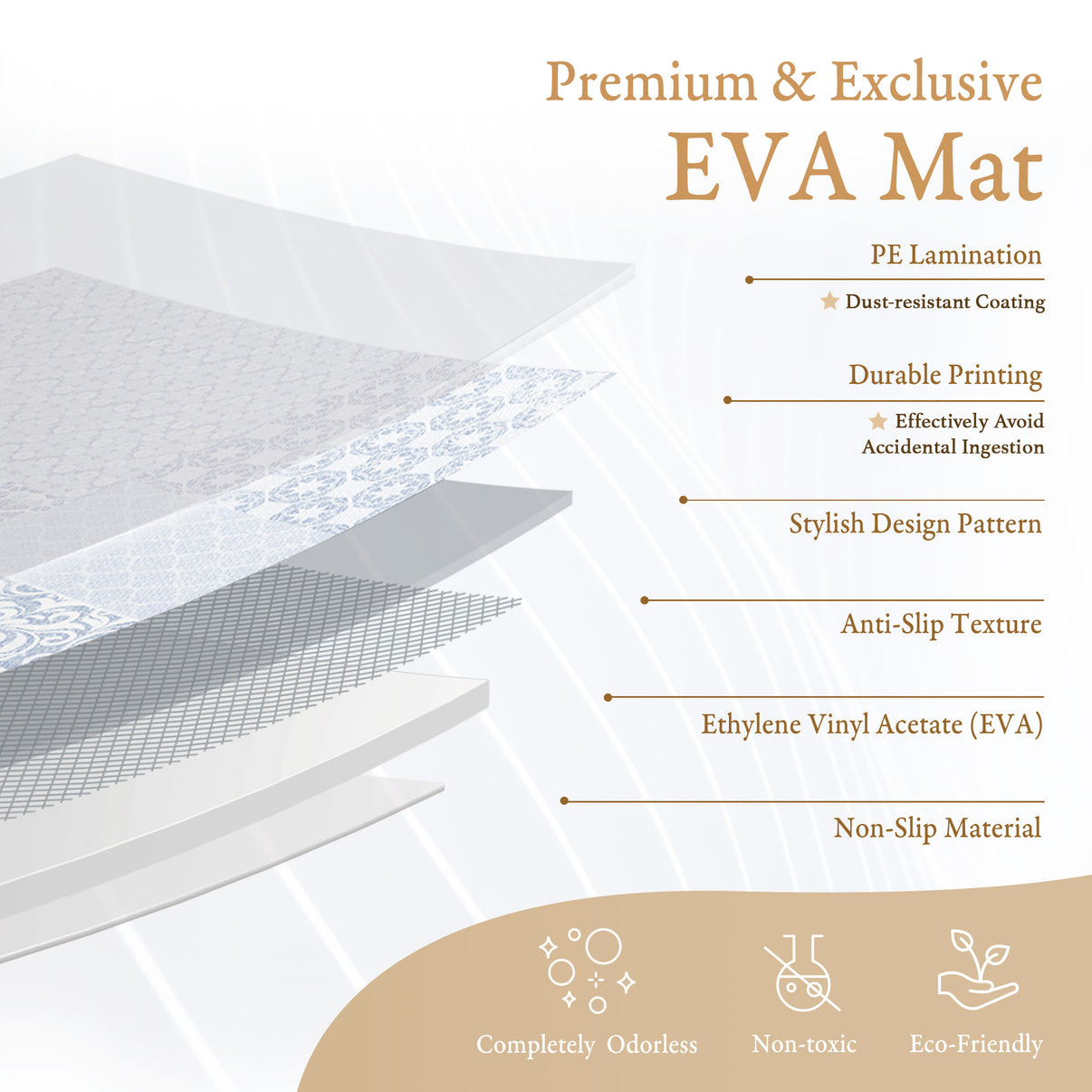 PopsyKosy safety certifications - OEKO-TEX CPSIA EN 71 non-toxic EVA play mat