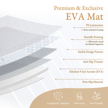 PopsyKosy safety certifications - OEKO-TEX CPSIA EN 71 non-toxic EVA play mat