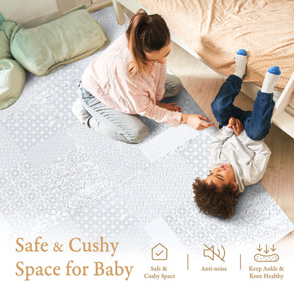 PopsyKosy Totem Gray play mat dimensions and what is in the box