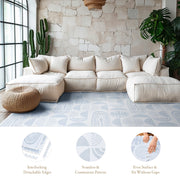 PopsyKosy Boulder Glacier Grey complete set with storage bag border pieces and interlocking tiles