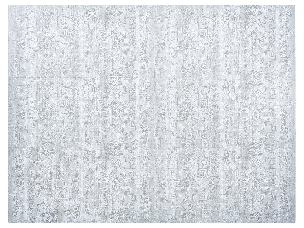 Vintage Floral Muted Gray play mat full floor layout