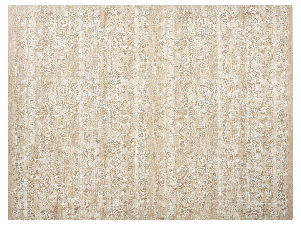Vintage Floral Light Chestnut play mat full floor layout