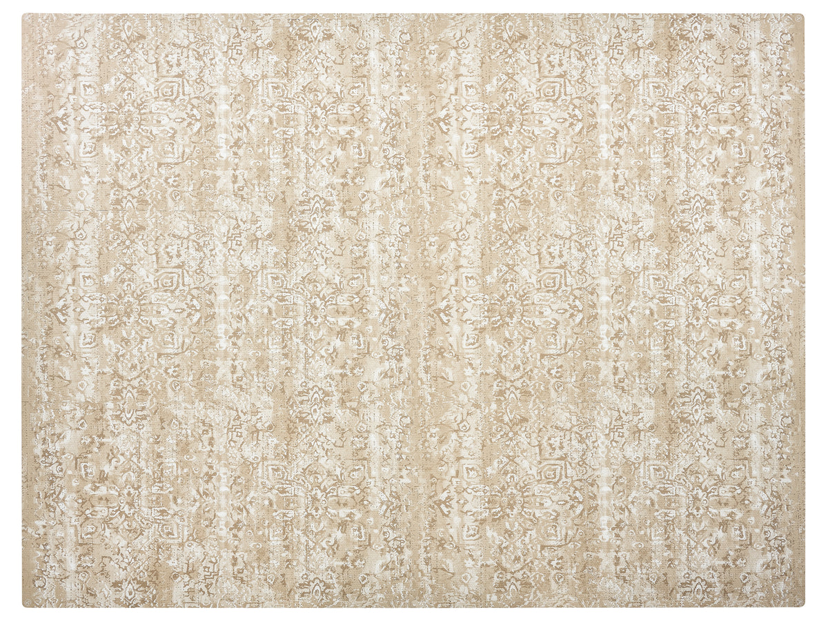 Vintage Floral Light Chestnut play mat full floor layout