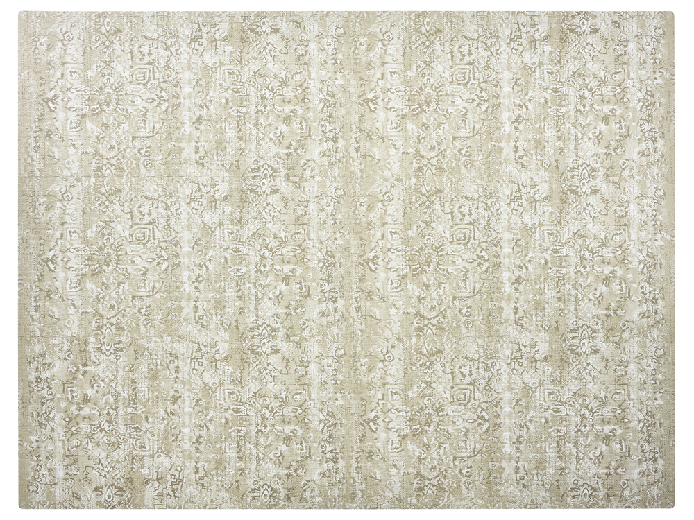 Vintage Floral Olive Branch play mat full floor layout