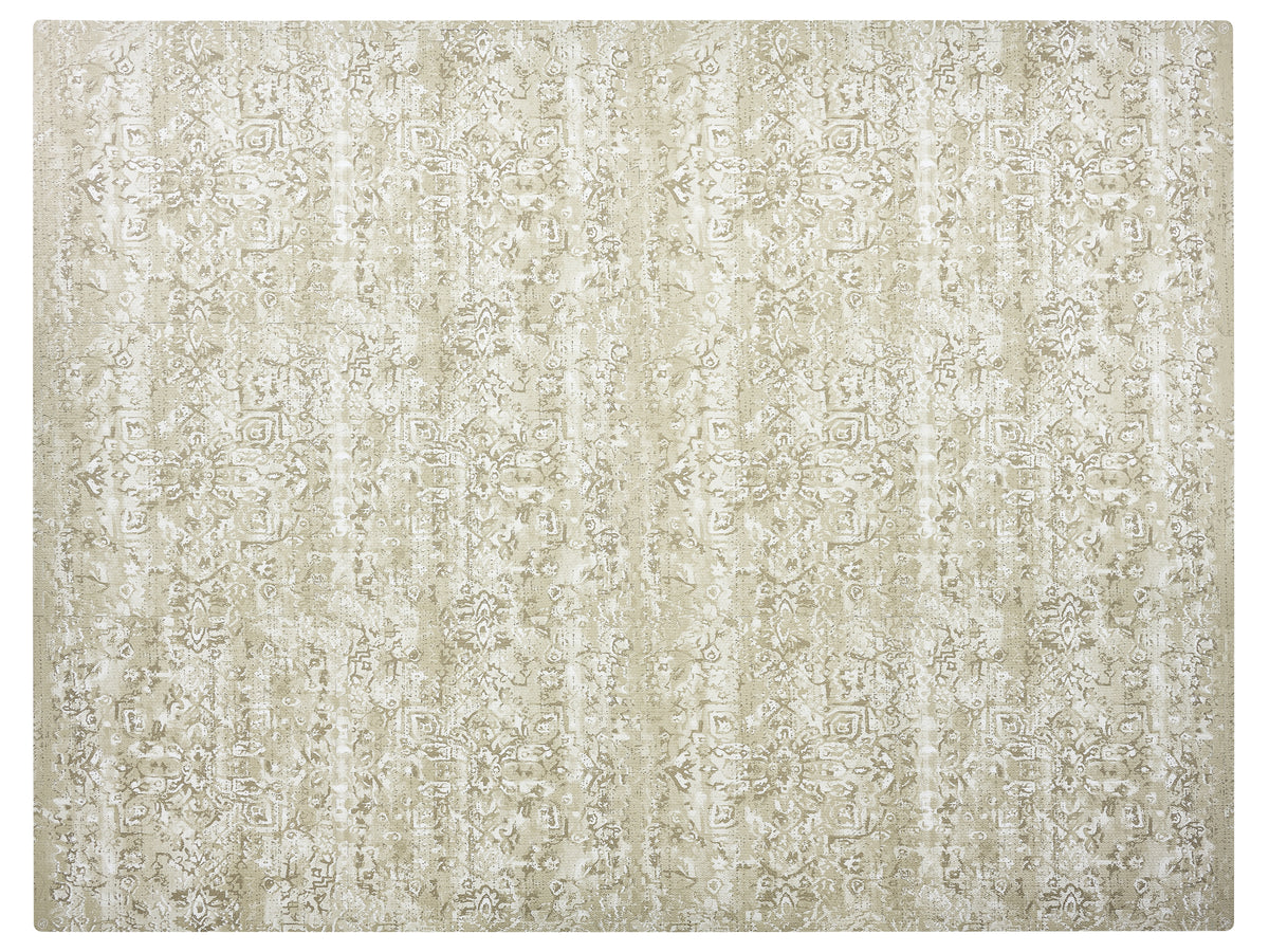 Vintage Floral Olive Branch play mat full floor layout