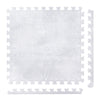 Firework - Lavender Grey play mat tiles and border pieces on white