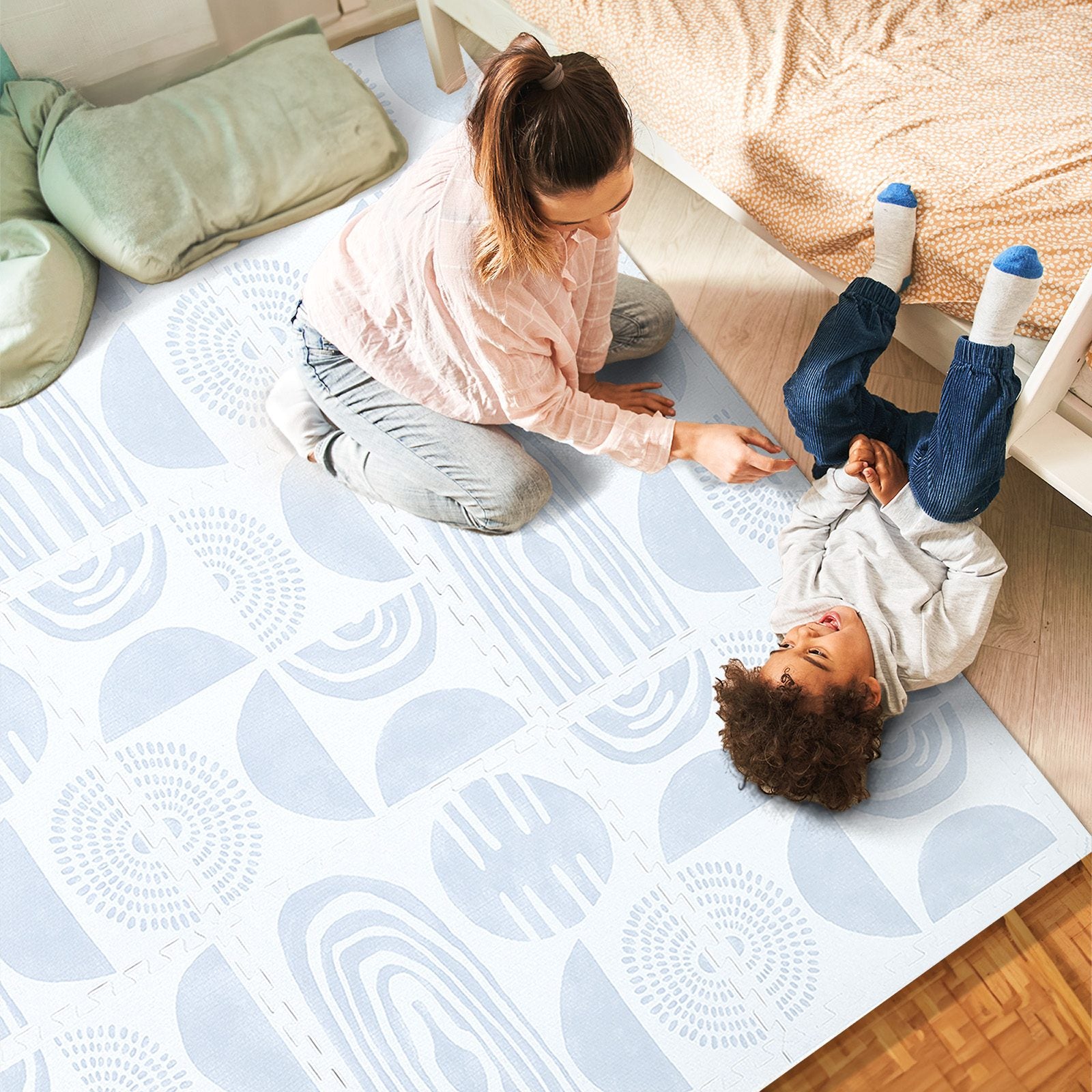 Signature play mat in a childcare setting